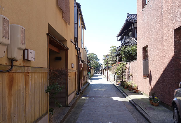 金沢の長町武家屋敷跡の写真