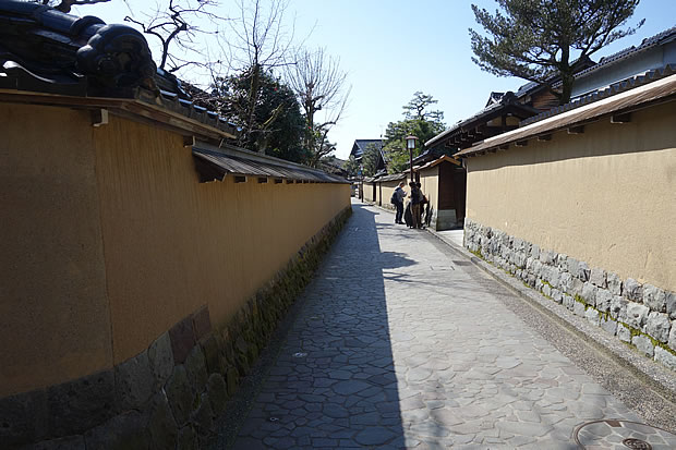 金沢の長町武家屋敷跡の写真