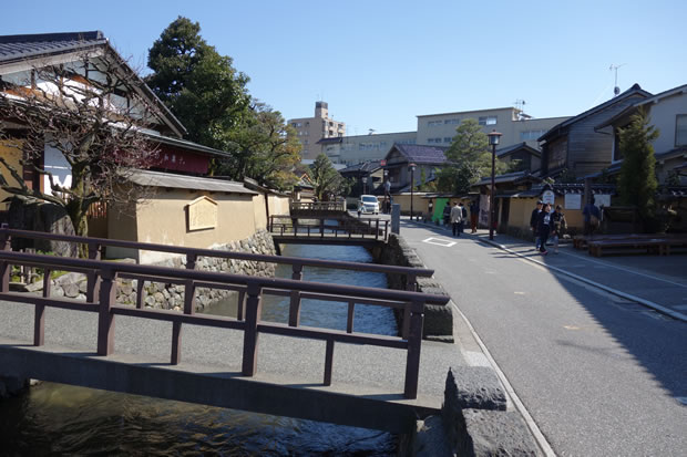 金沢の長町武家屋敷跡の写真