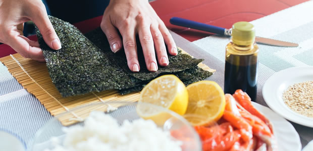 焼き海苔の写真